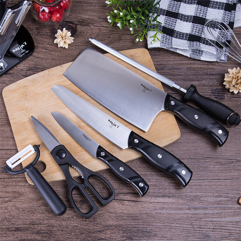 艾蒙马特Montmartre刀具七件套ACS86 不锈钢色  