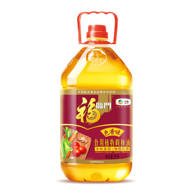 福临门色香味食用植物调和油5L