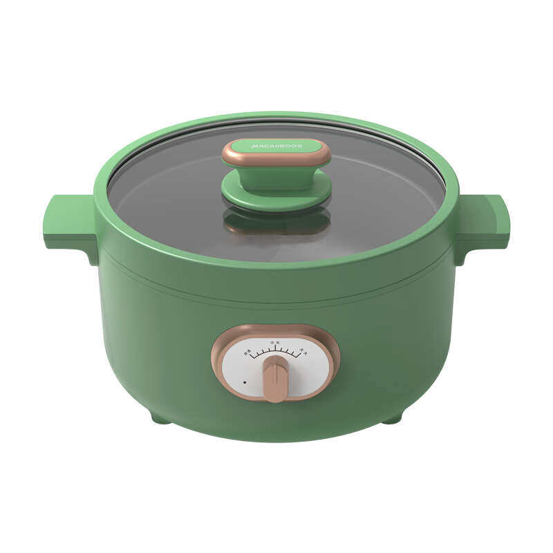 迈卡罗 电煮锅小火锅电炒锅 MC-HG316（3L）绿色