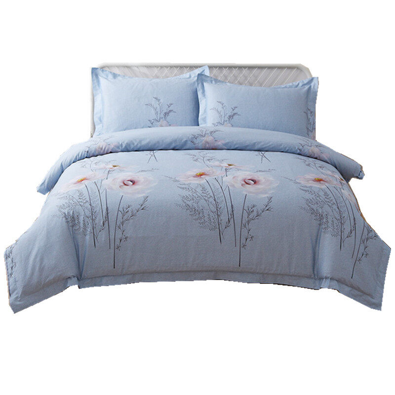 素薇全棉贡缎四件套HYX005TJ