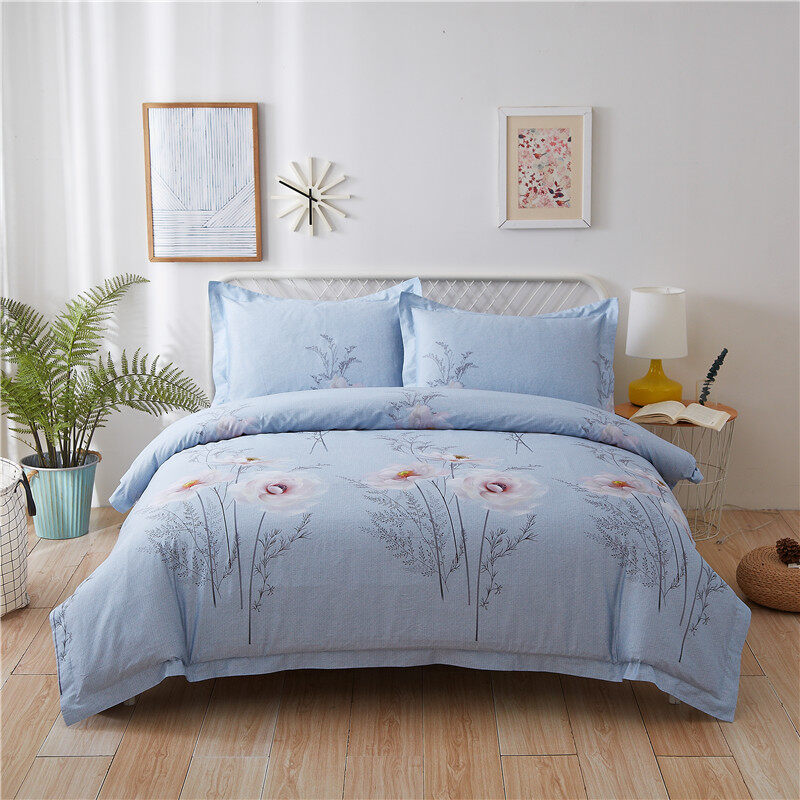 素薇全棉贡缎四件套HYX005TJ