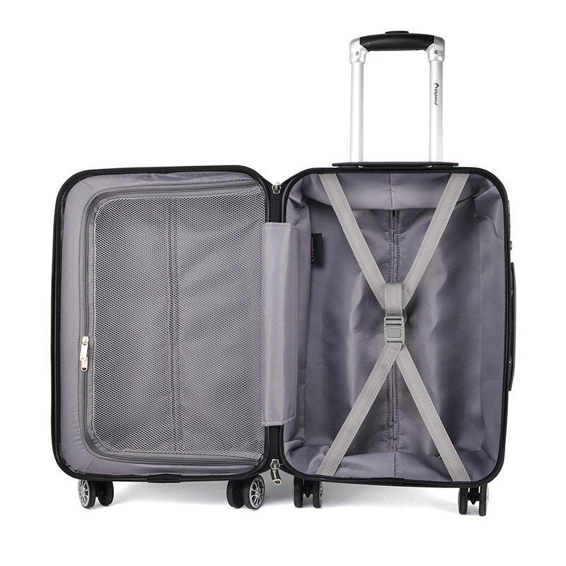 外交官Diplomat 20寸时尚万向轮拉杆箱DS-1293B 银色