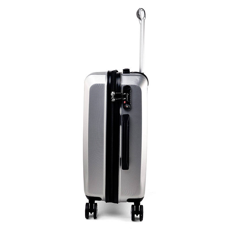 外交官Diplomat 20寸时尚万向轮拉杆箱DS-1293B 银色