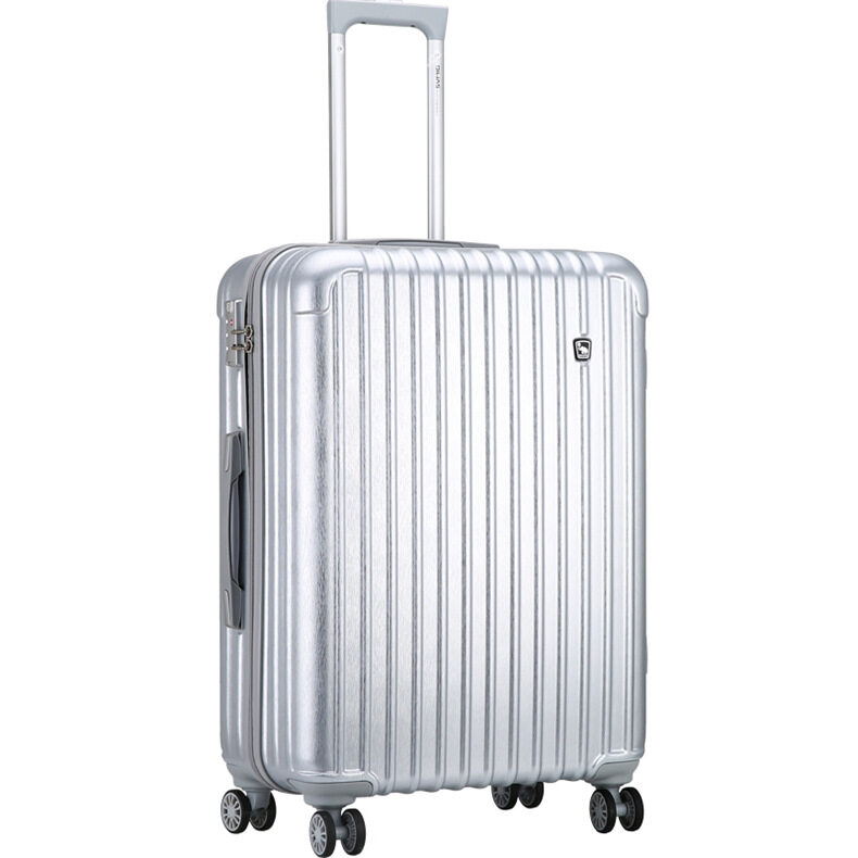 爱华仕拉杆箱 24寸OCX6197U 银灰色拉丝