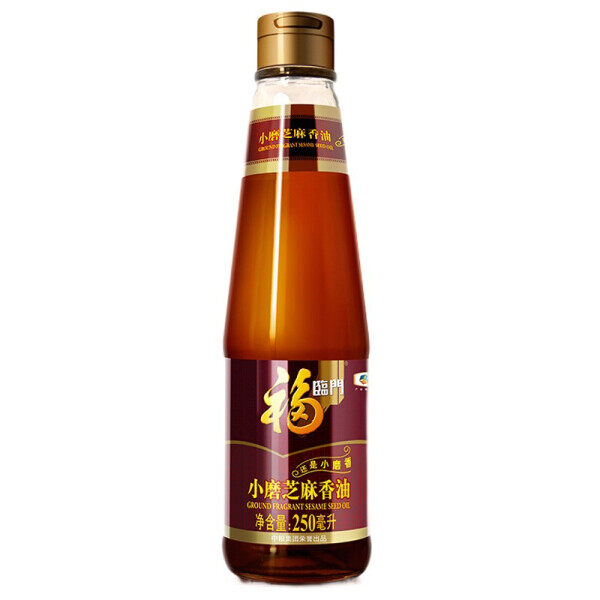中粮福临门小磨芝麻香油礼盒 250ml*4瓶
