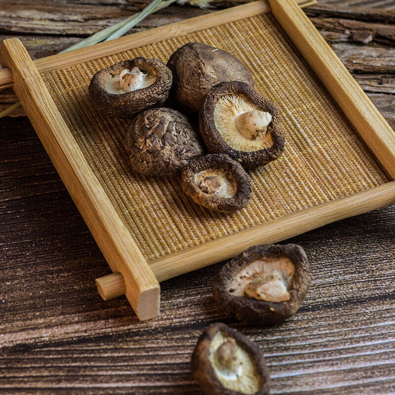 山真美精品干货椴木香菇200g*1袋