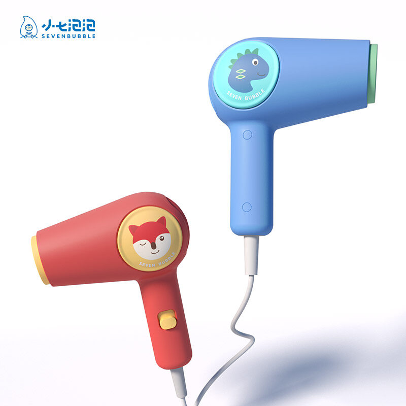 SEVEN BUBBLE 儿童款低辐射恒温电吹风ML201 红色 