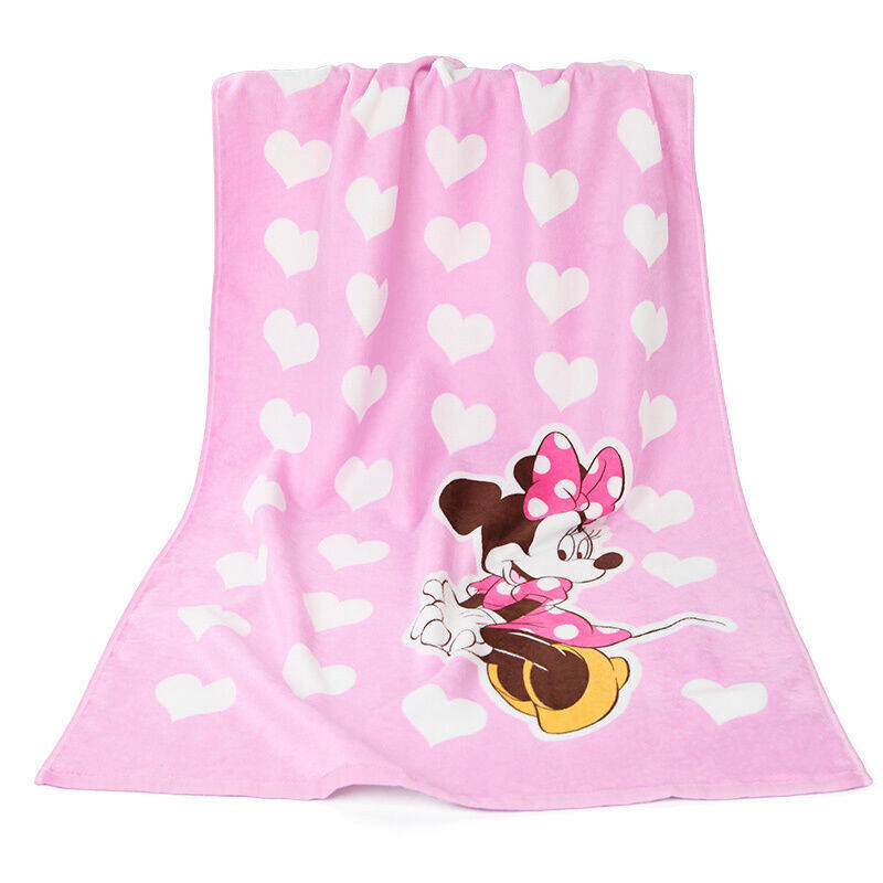 迪士尼毛浴巾五件套礼盒 JD-5米妮礼盒