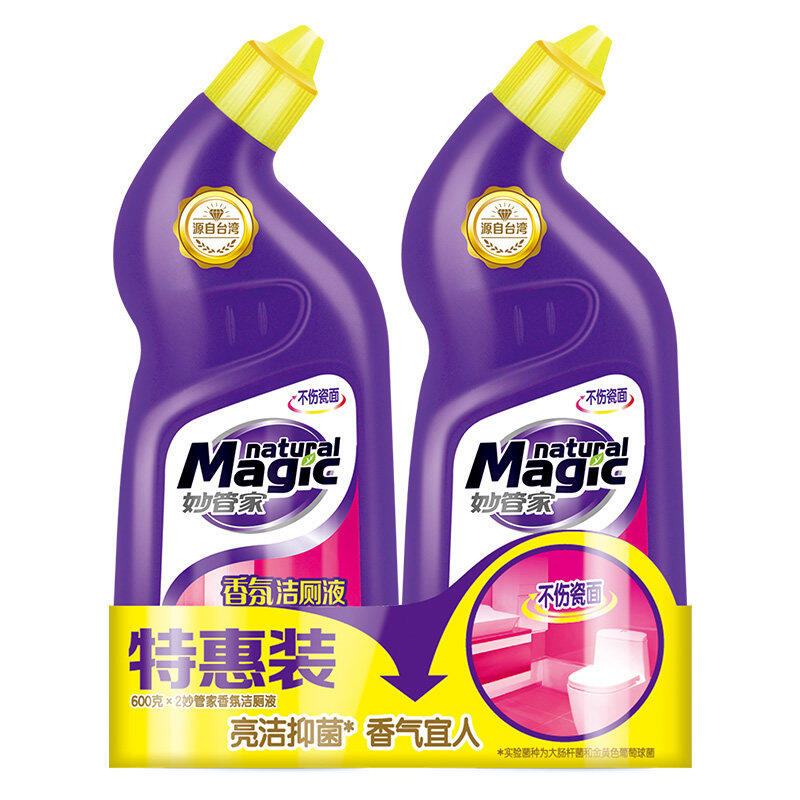 50g*4妙管家洁厕宝(薰衣草香) 2组+600g*2妙管家香氛洁厕液