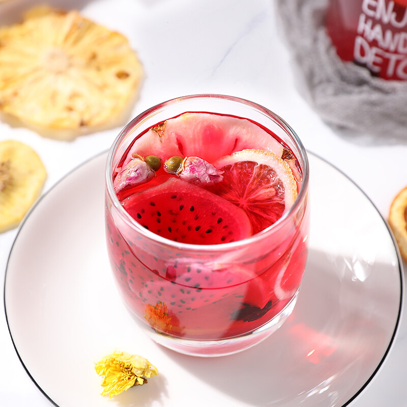 固本堂 水果茶片100g*3（送水杯，两款随机发）