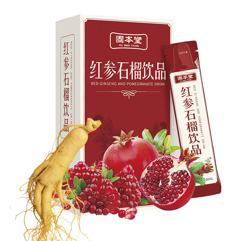 固本堂 红参石榴饮100g*3