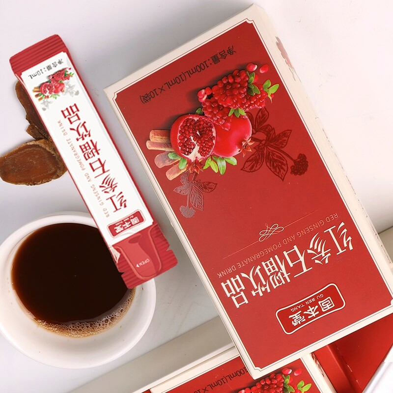 固本堂 红参石榴饮100g*3
