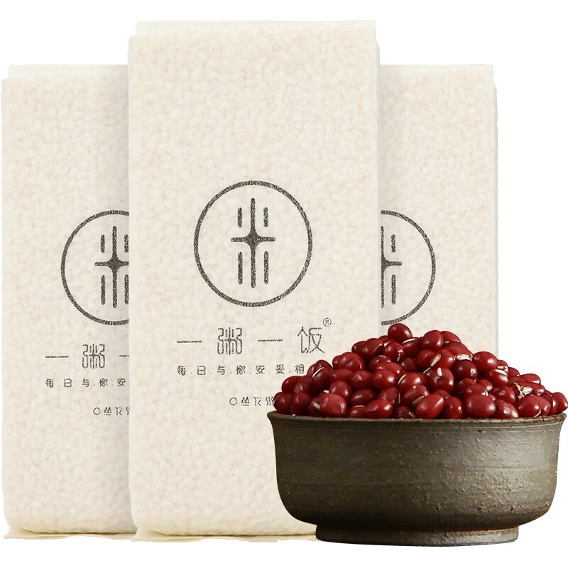 一粥一饭 红小豆400g*3袋