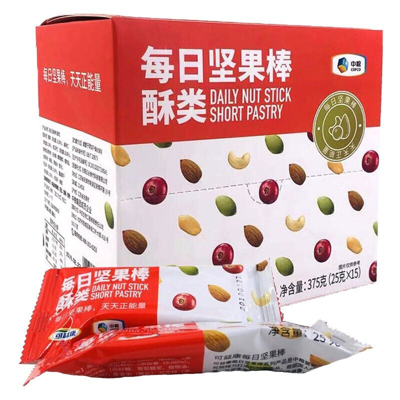 中粮可益康每日坚果棒375g