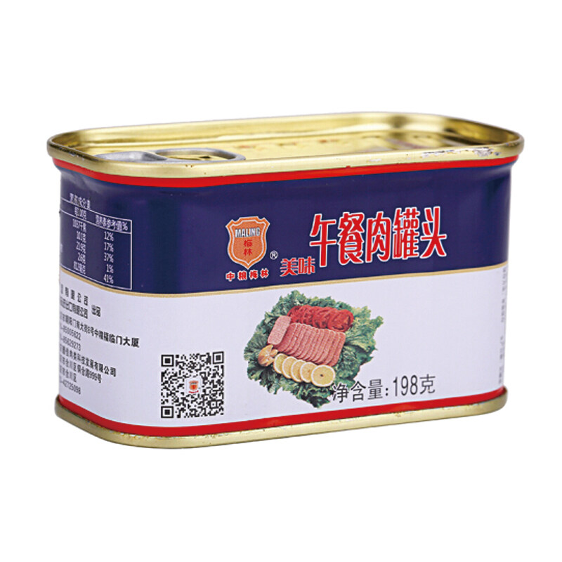 中粮梅林美味午餐肉罐头组合198g*3