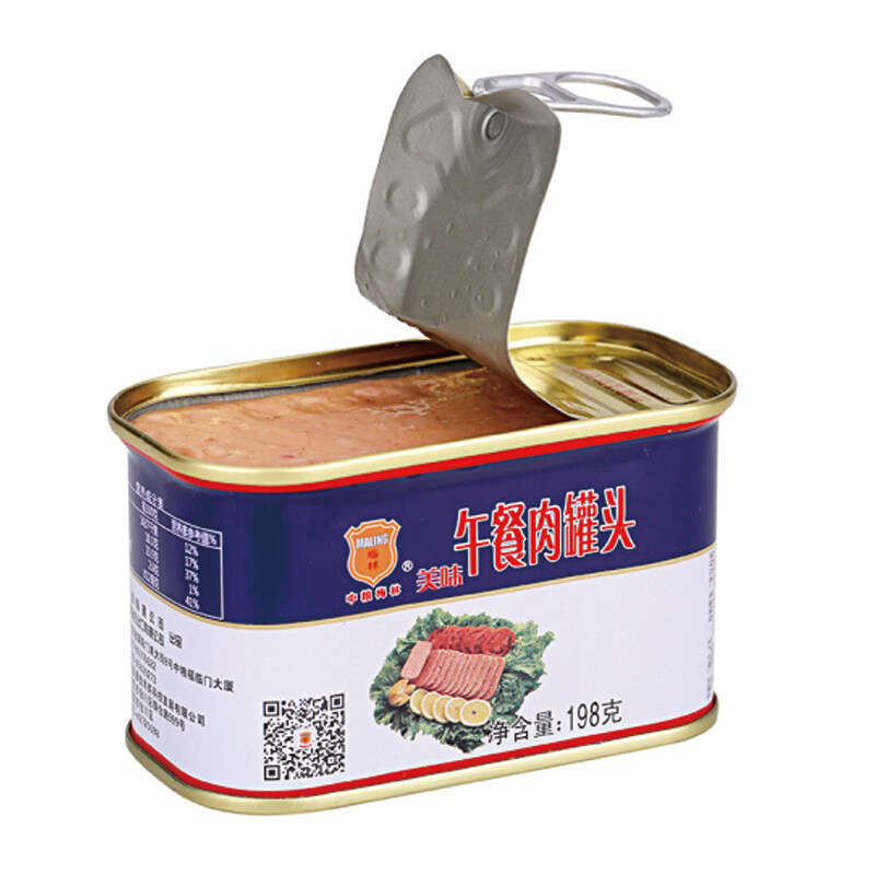 中粮梅林美味午餐肉罐头组合198g*3