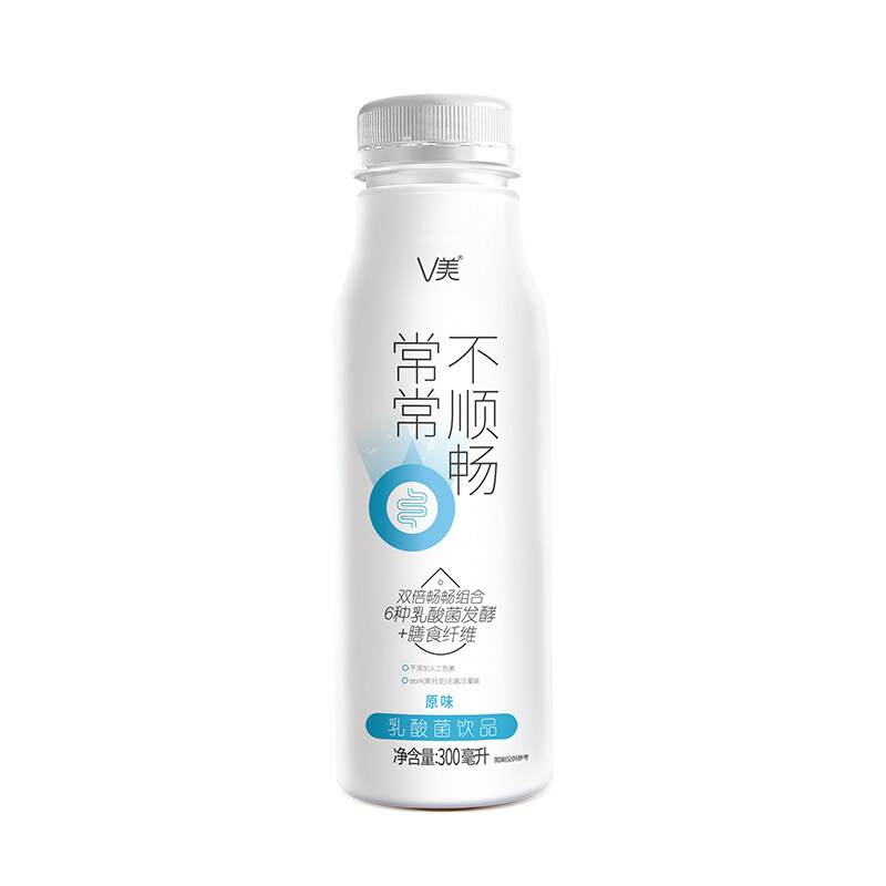 新希望 V美塑瓶原味乳酸菌饮品300ml*8瓶