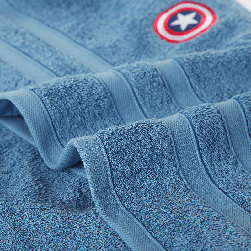 迪士尼漫威MARVEL纯棉成人浴巾70*140cm *1条 美国队长MA917BT
