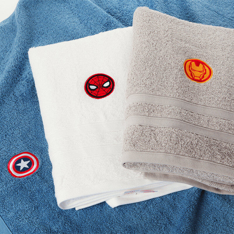 迪士尼漫威MARVEL纯棉成人浴巾70*140cm *1条 美国队长MA917BT