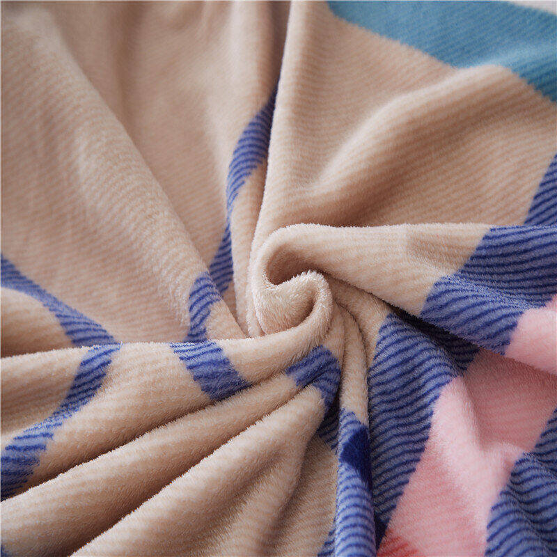 恒源祥格子间绒毯HYX010MT 180*200cm