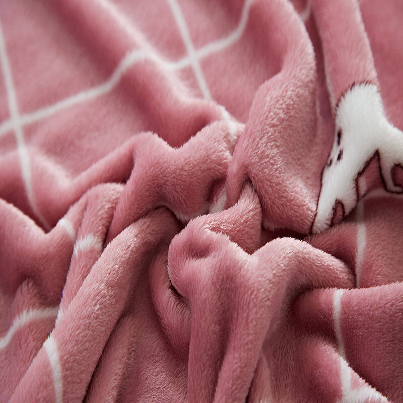 恒源祥北极熊绒毯HYX025MT 150*200cm