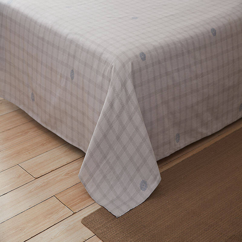 恒源祥自由品格全棉印花四件套 兰 HYX052TJ 枕套：48*74*2 被套：200*230 床单：230*240