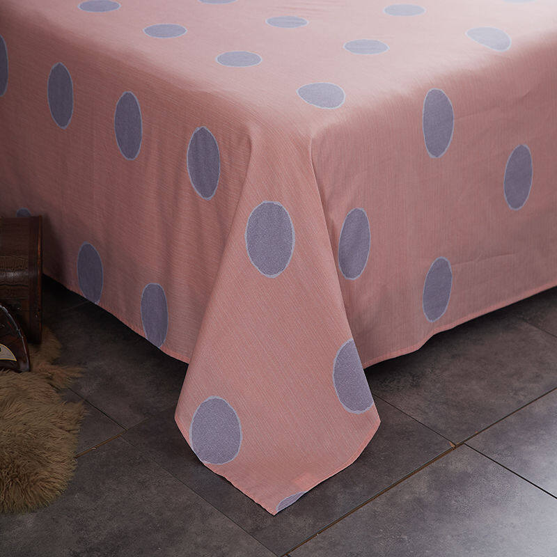 恒源祥多米诺全棉印花四件套 灰 HYX053TJ 枕套:48*74*2 被套:200*230 床单:230*240