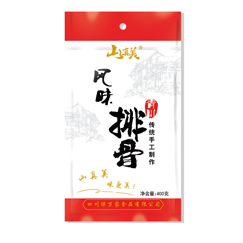山真美青川风味排骨400g