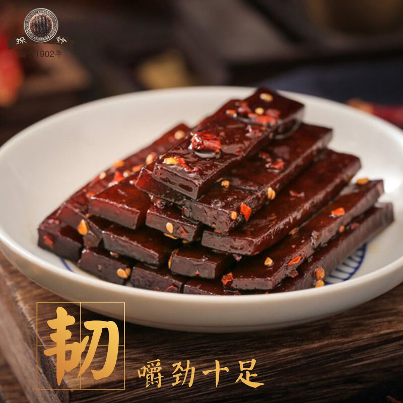 郭大良心 麻辣味豆腐干80g*5袋