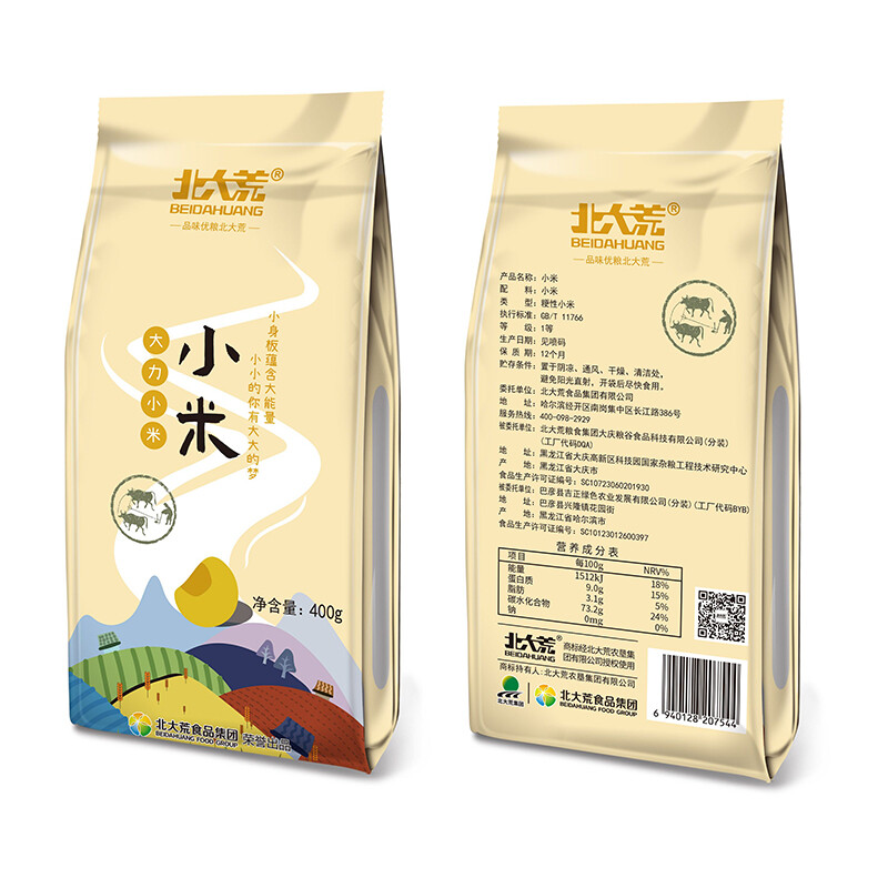 北大荒小米400g*3袋