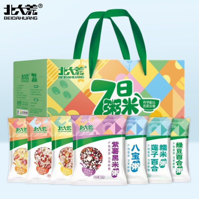 北大荒七日粥米120g*7