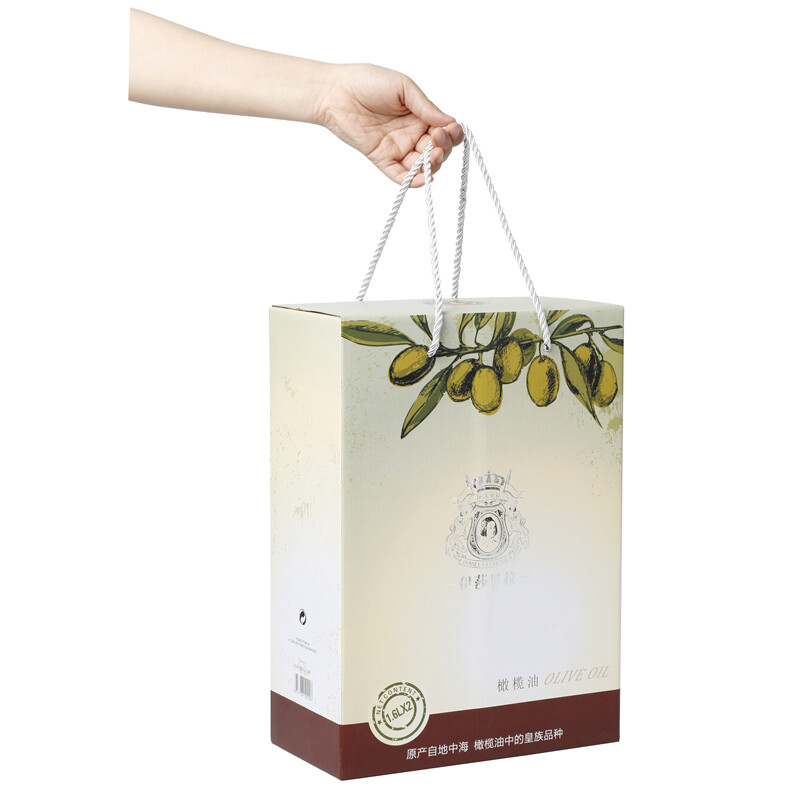 伊莎贝拉ISABELLA特级初榨橄榄油1.6L*2（漫长岁月礼盒）