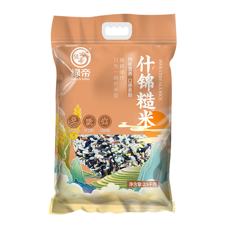 绿帝什锦糙米2.5kg