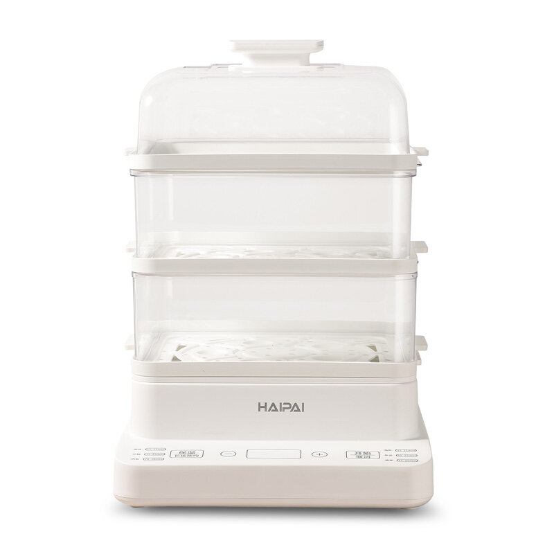 海牌 多功能电蒸锅 20L大容量全透明视窗 白色 HP-Z20A