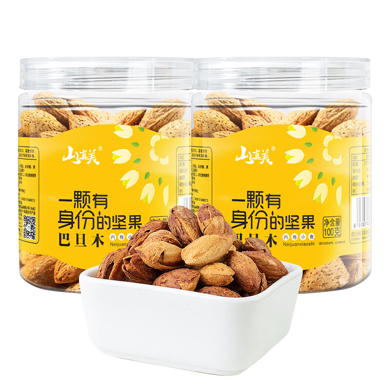 山真美巴旦木100g*2罐