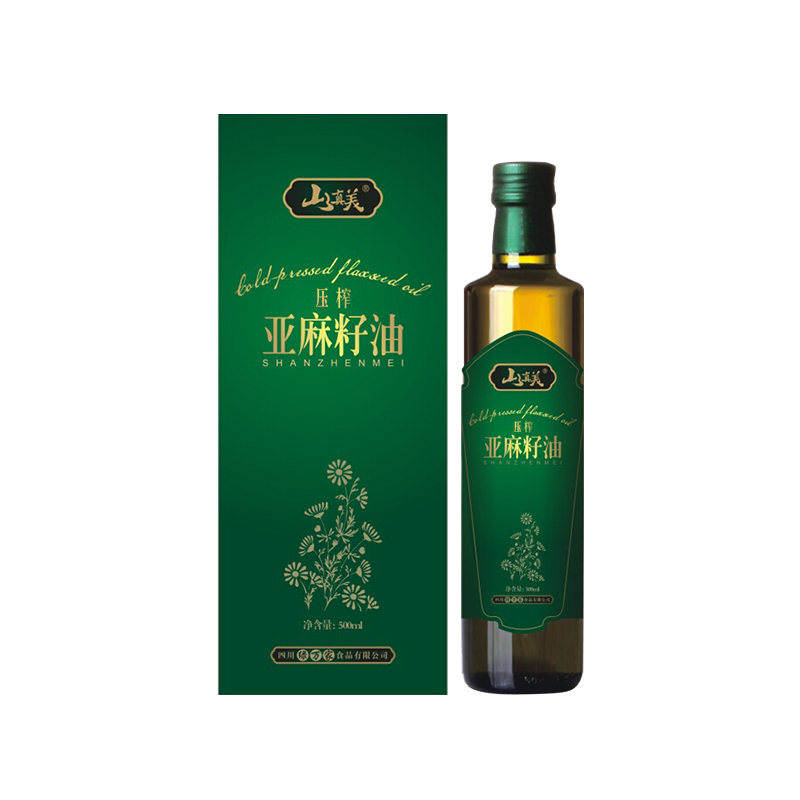 山真美亚麻籽油500ml