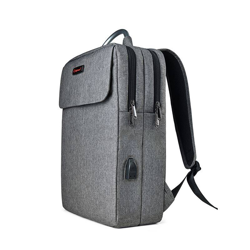 外交官双肩包 HM-1560L 290×120×420mm 浅灰色 HM-1560L