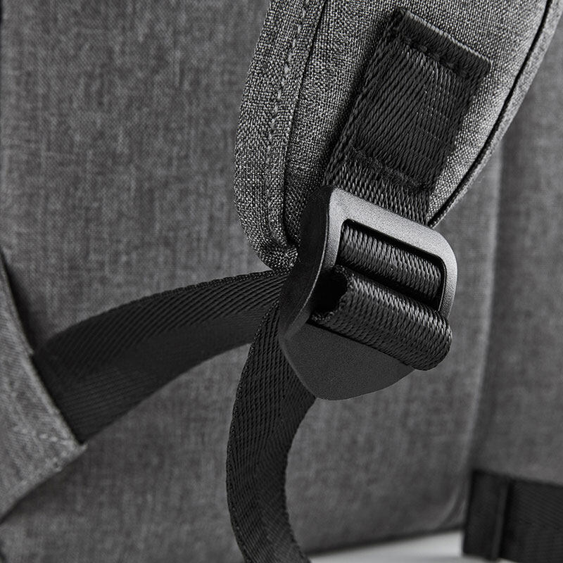 外交官双肩包 HM-1560L 290×120×420mm 浅灰色 HM-1560L