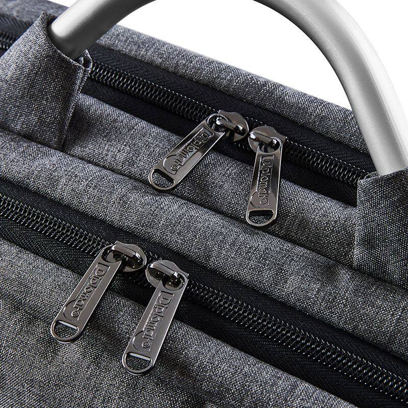 外交官双肩包 HM-1560L 290×120×420mm 浅灰色 HM-1560L