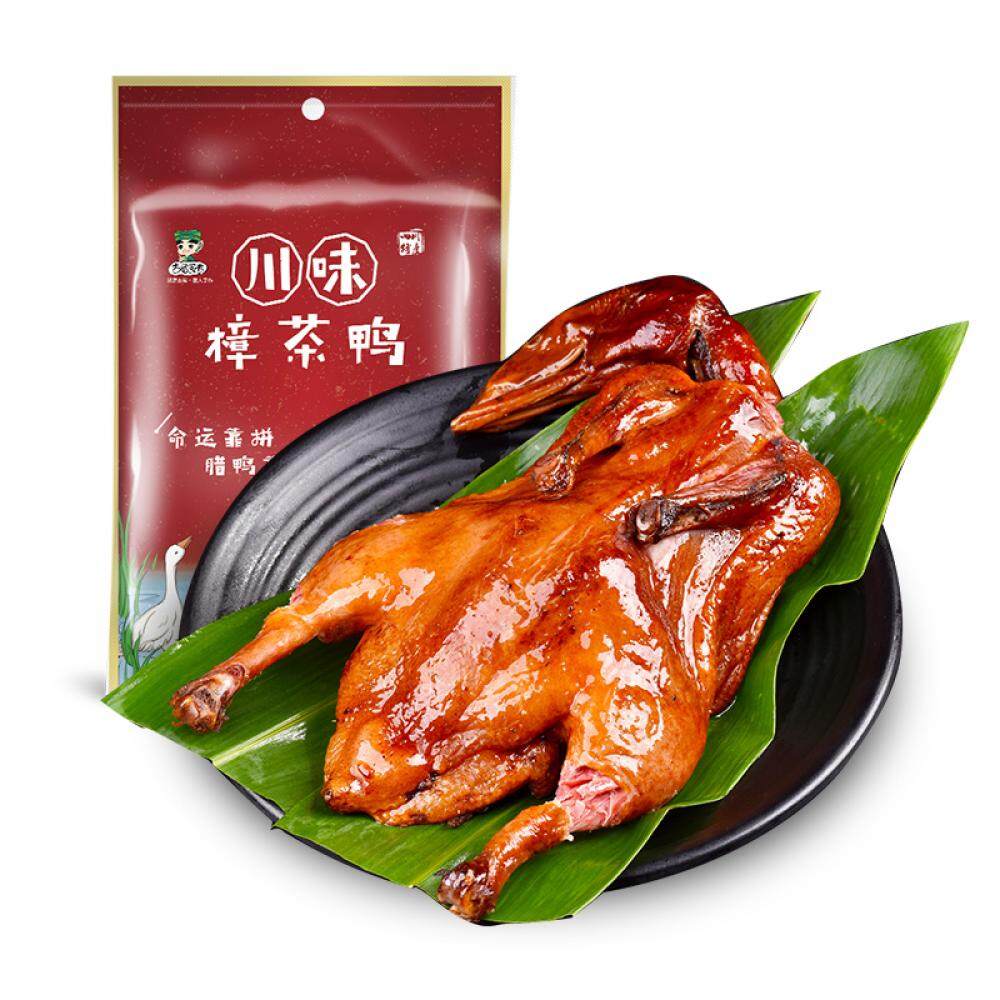 古蜀食者 农家樟茶鸭700g