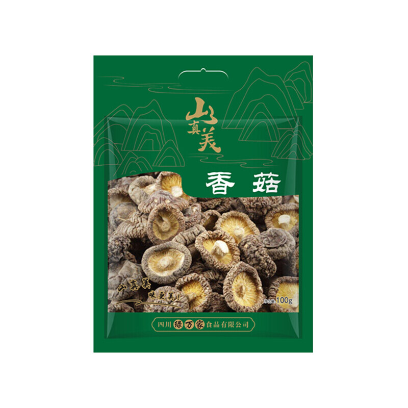 【四川】山真美香菇100gx2袋
