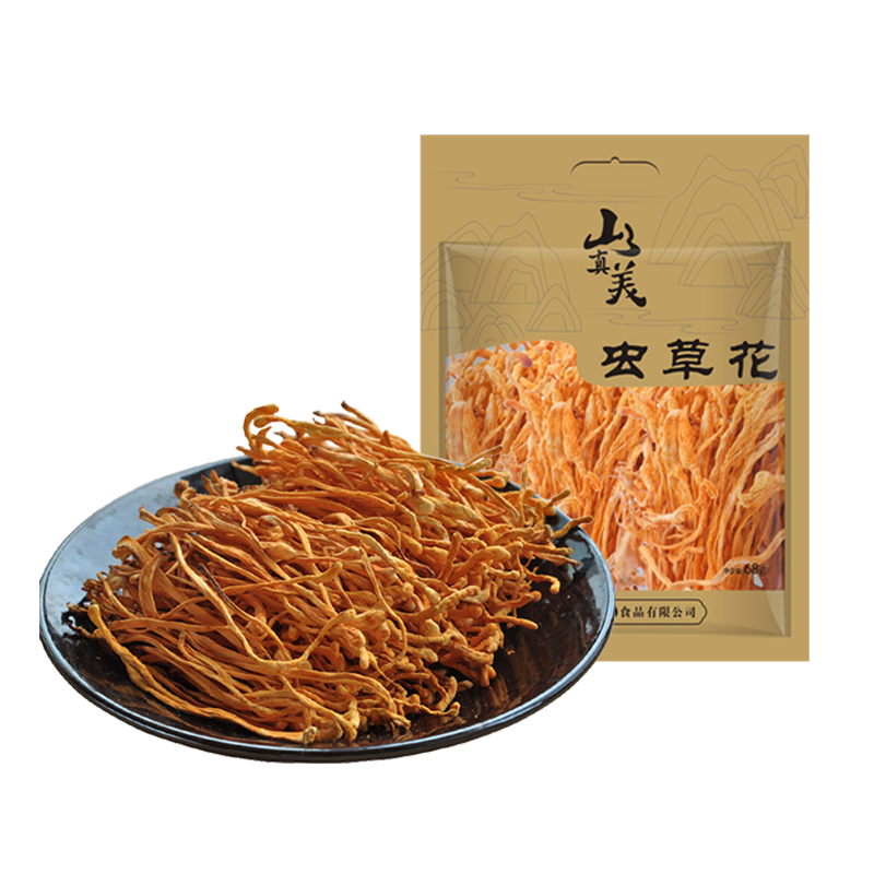 山真美虫草花68g