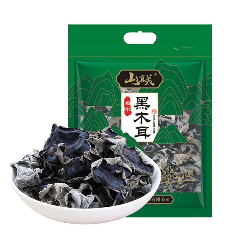 【四川】山真美椴木黑木耳200g