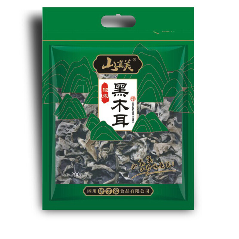 【四川】山真美椴木黑木耳200g