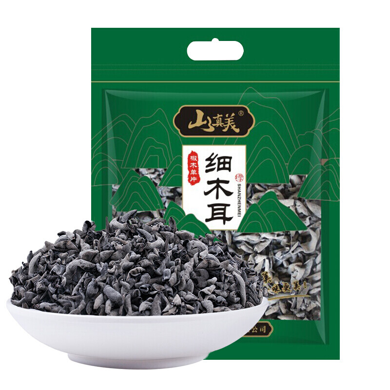 【四川】山真美椴木单片细木耳160g