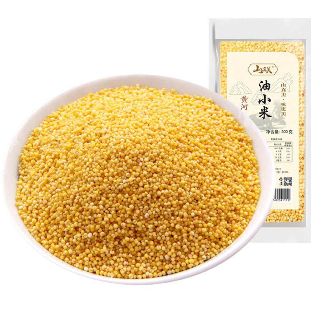 山真美黄河油小米300gx3袋