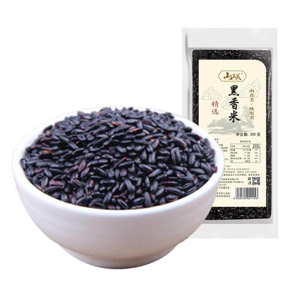 山真美黑香米300gx3袋