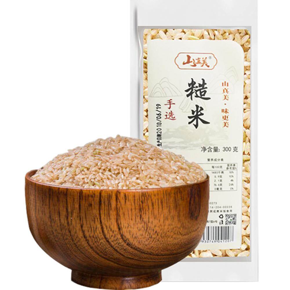 山真美糙米300gx3袋