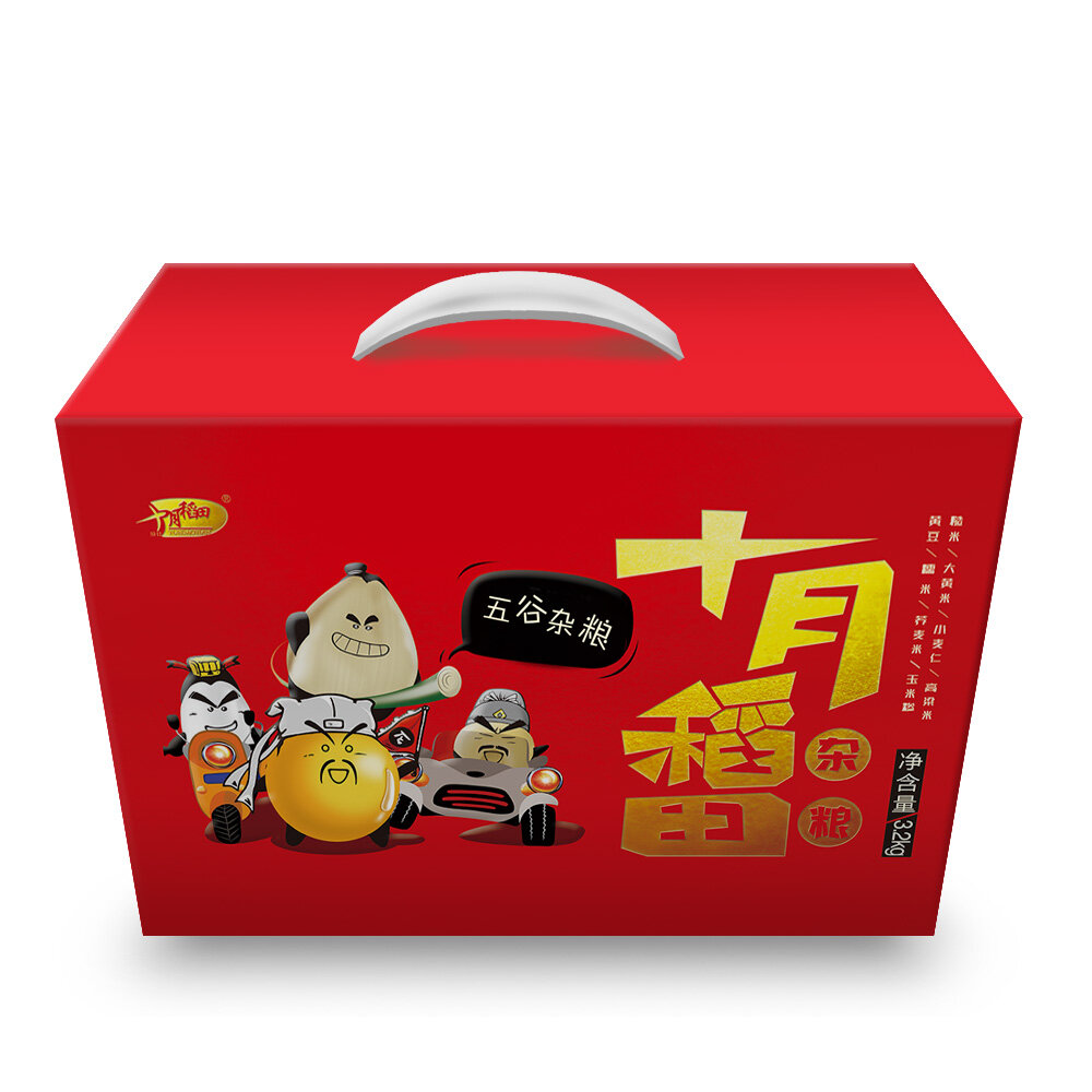十月稻田 八种杂粮礼盒 礼盒装3.2kg（新老包装随机发货）