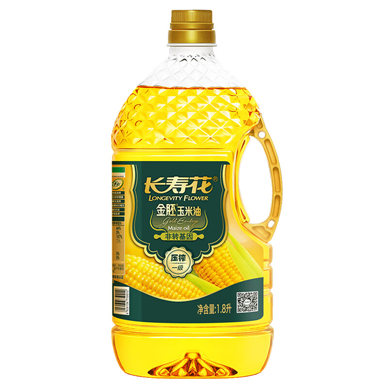 长寿花金胚玉米油 1.8L
